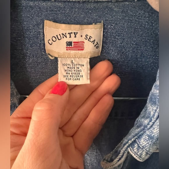 Vintage Denim Button-Down - Picture 3 of 3